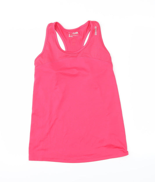 Reebok Womens Pink   Basic Tank Size S