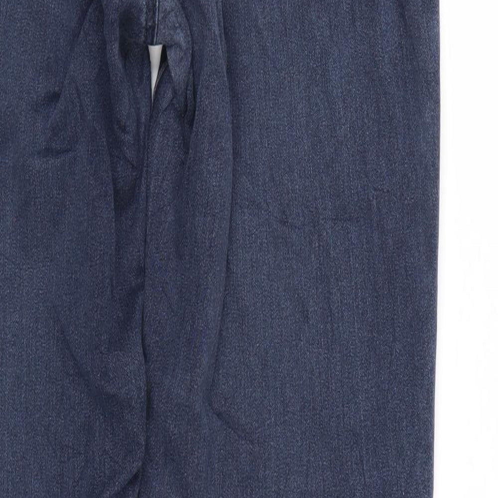 Hot Kiss Womens Blue  Denim Skinny Jeans Size 10 L29 in