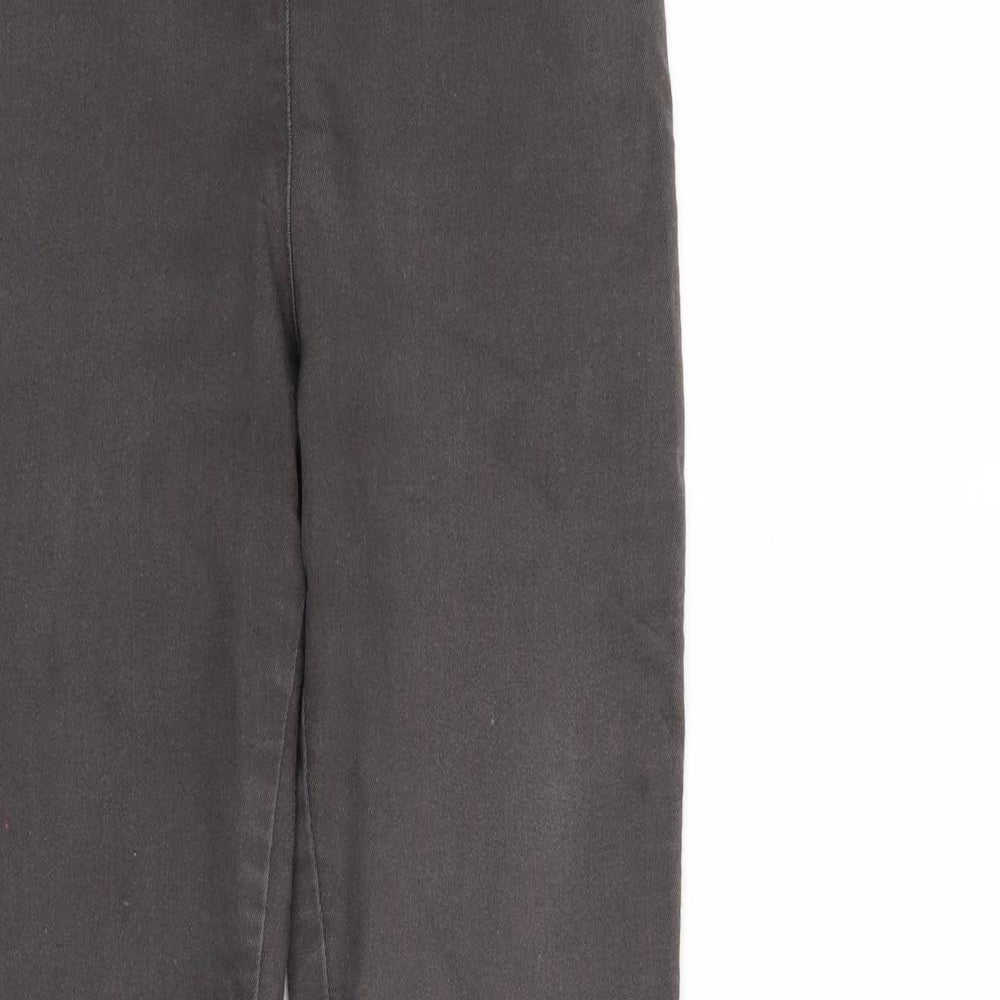 H&M Womens Grey  Denim Jegging Jeans Size 6 L28 in