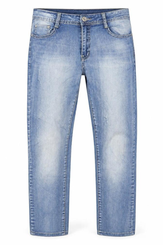 Dodo Mens Blue  Rayon Bootcut Jeans Size XL L23 in