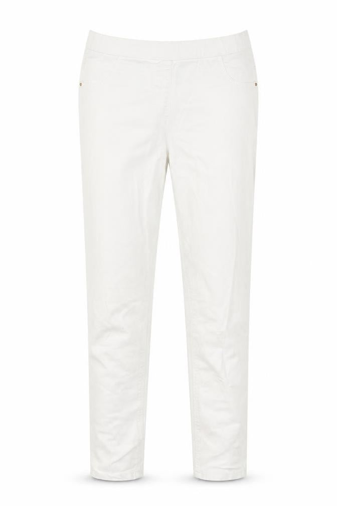 jegging Girls White  Ramie Jegging Trousers Size 10 Years