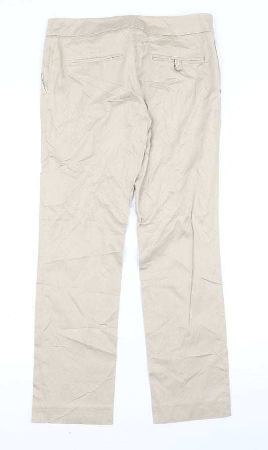 calliope Womens Beige   Trousers  Size S L23 in