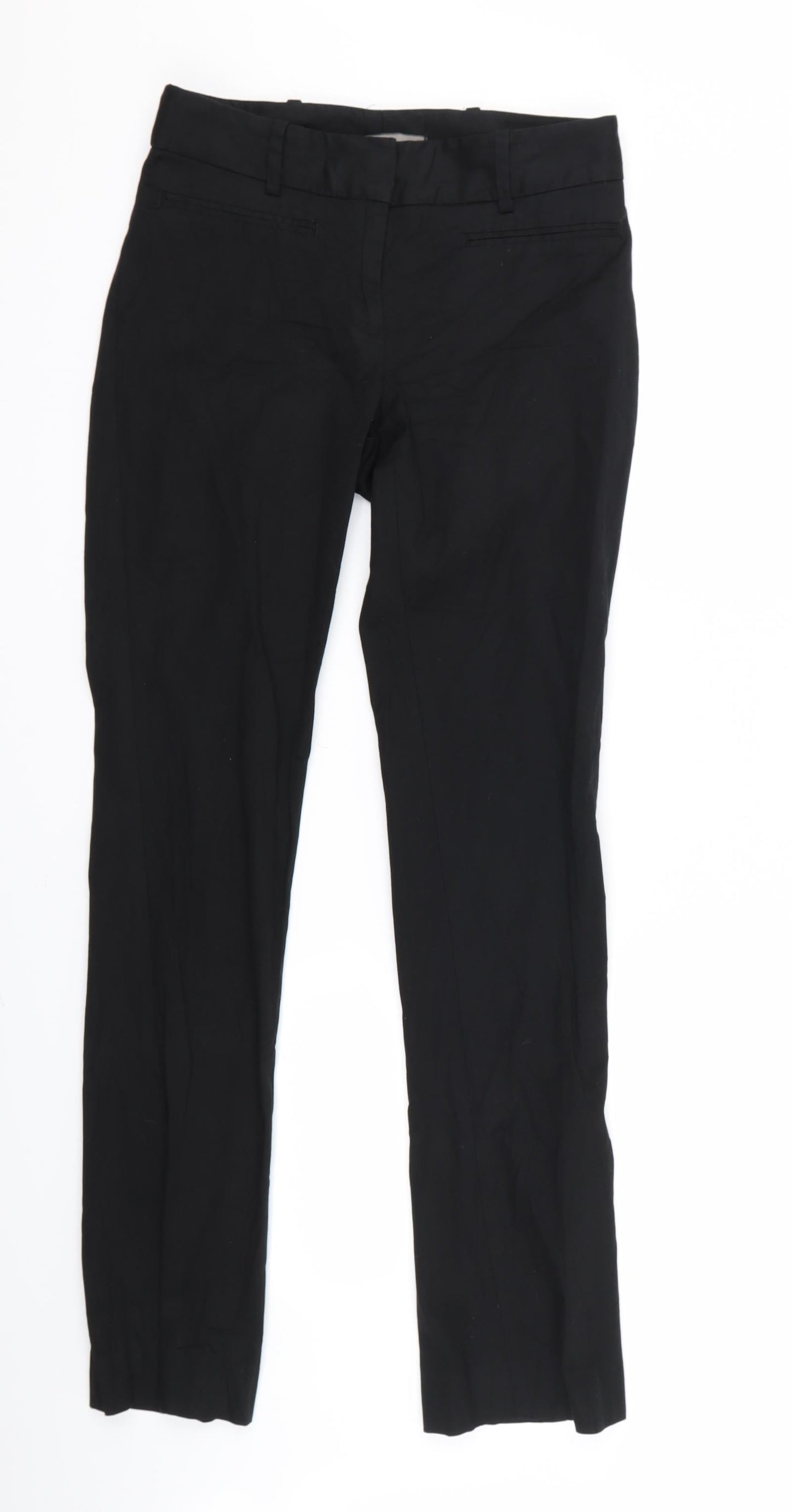 Zara Womens Black   Trousers  Size 28 L28 in