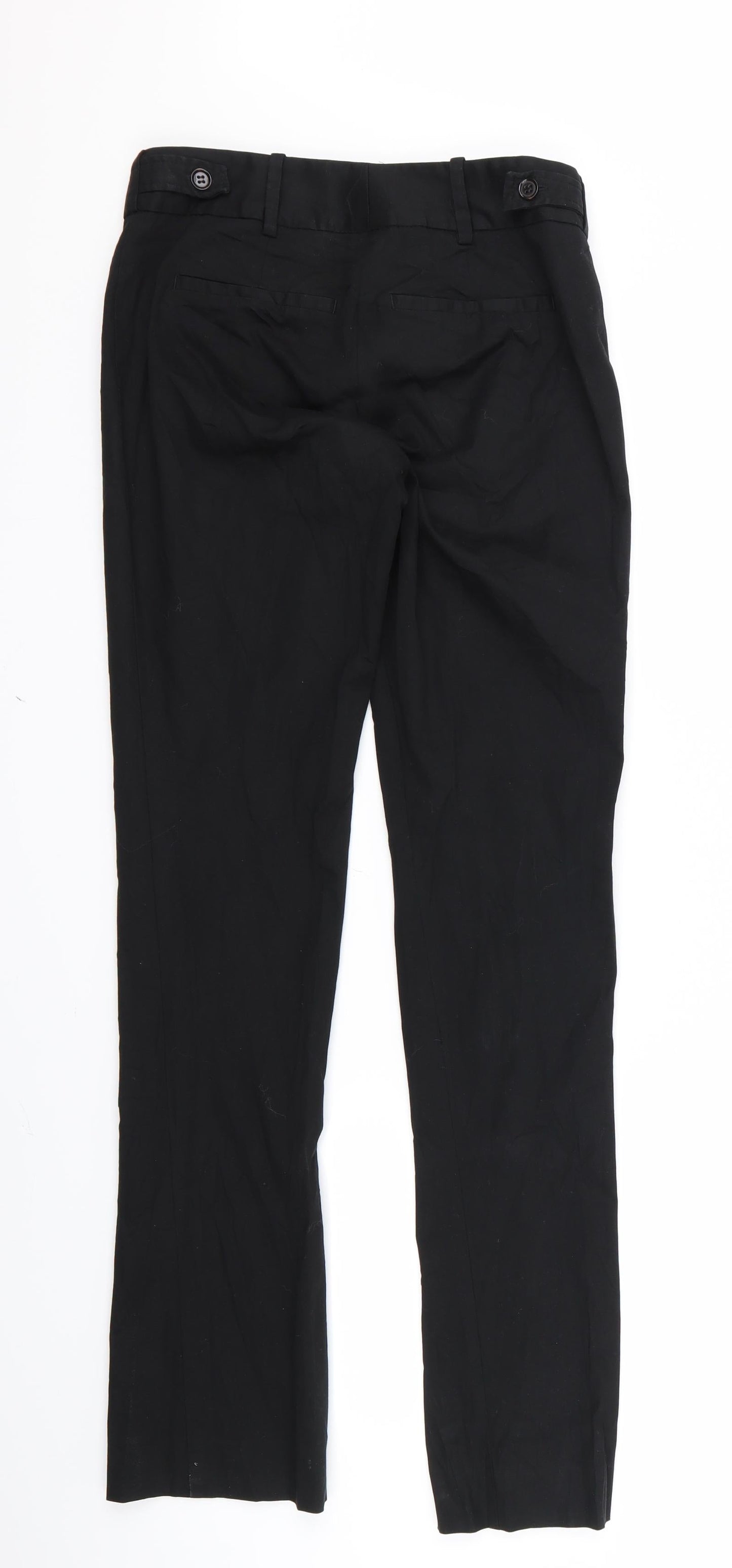 Zara Womens Black   Trousers  Size 28 L28 in