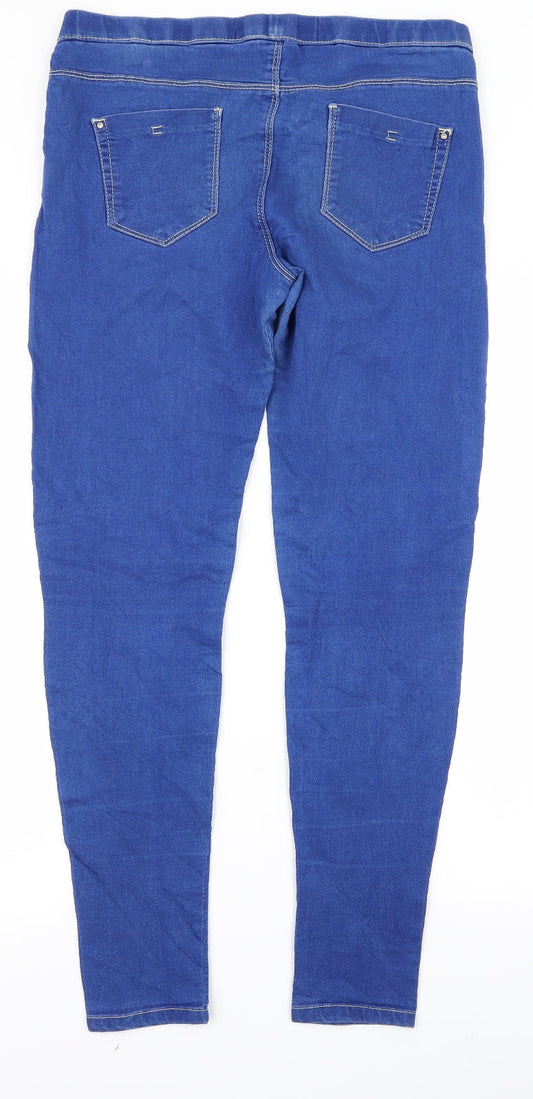 Primark Womens Blue   Skinny Jeans Size 10 L28 in