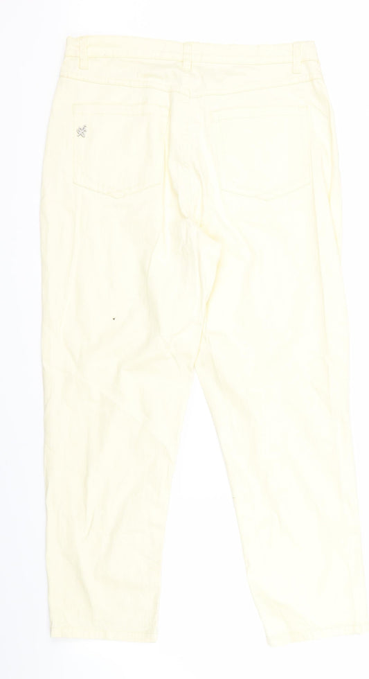 nezza Womens Yellow   Trousers  Size 32 L27 in - m