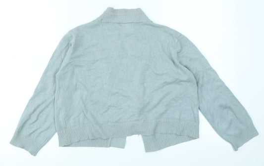 Thesis Womens Blue   Cardigan Jumper Size L
