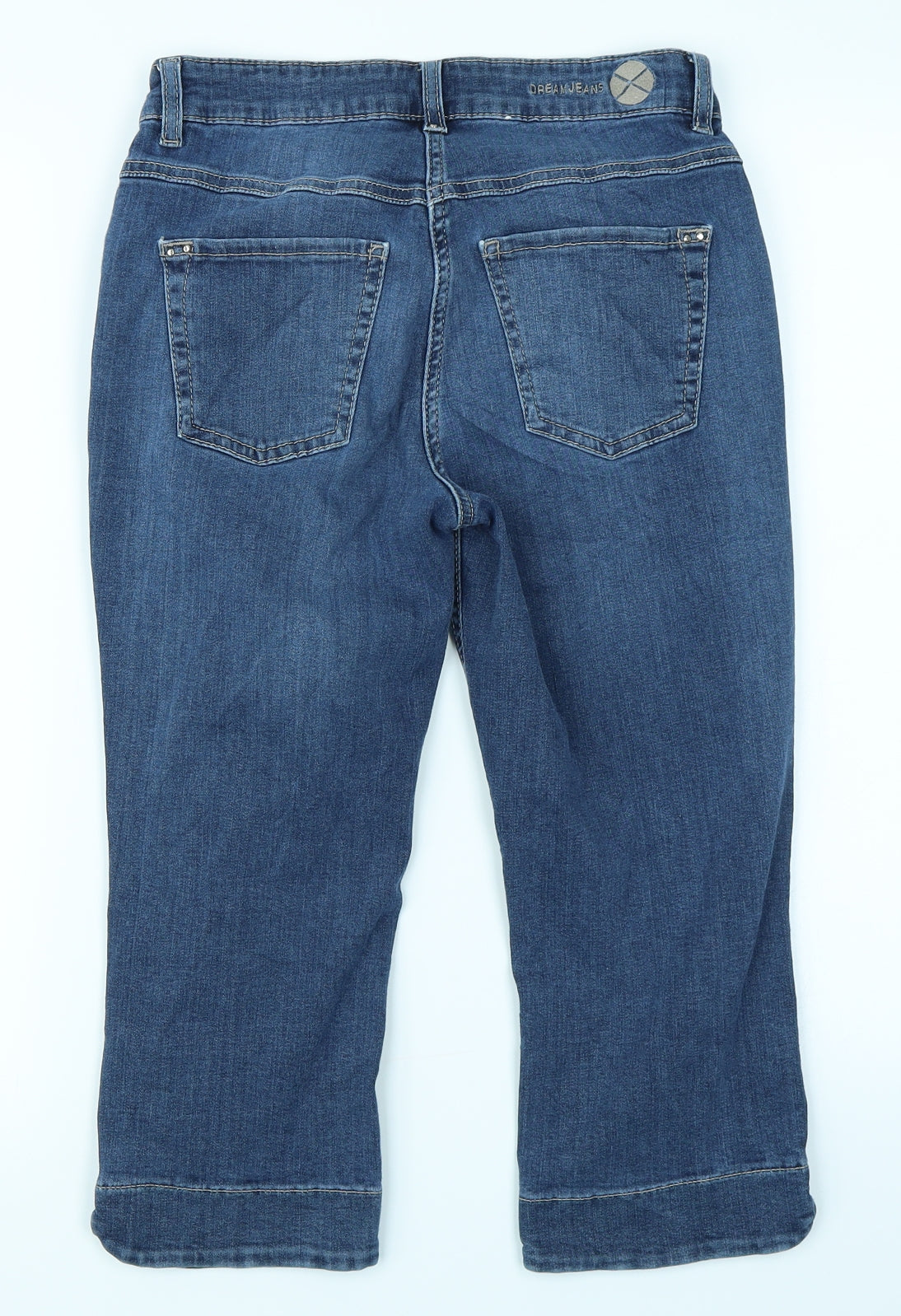 Dream Jeans Womens Blue  Denim Capri Jeans Size 26 in L27 in
