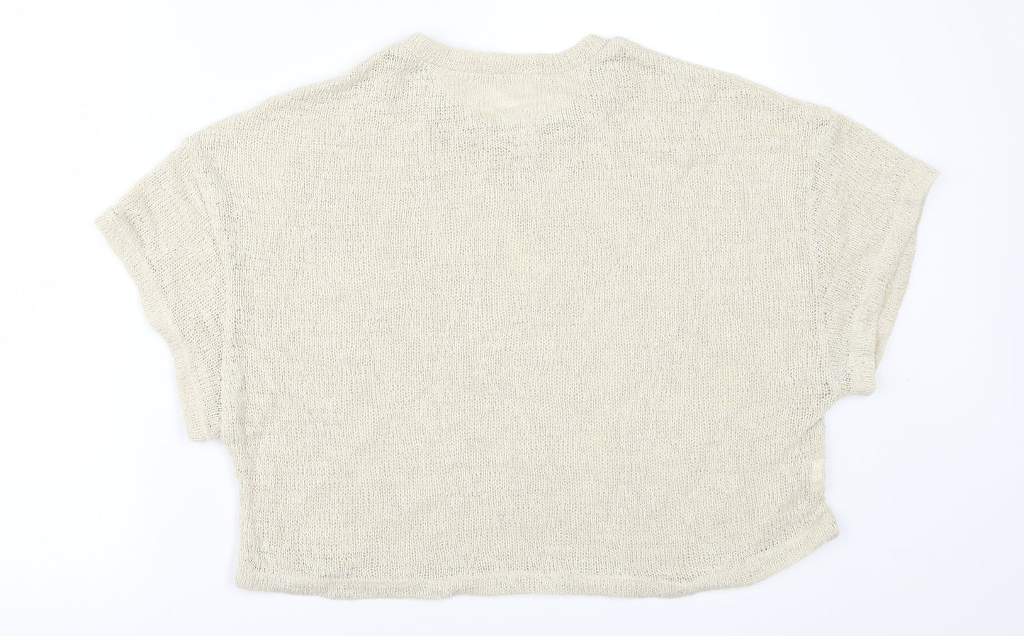 Mng Womens Beige   Pullover Jumper Size M