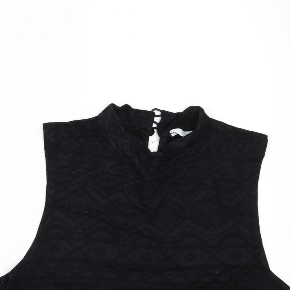 New Look Womens Black   Basic T-Shirt Size 12