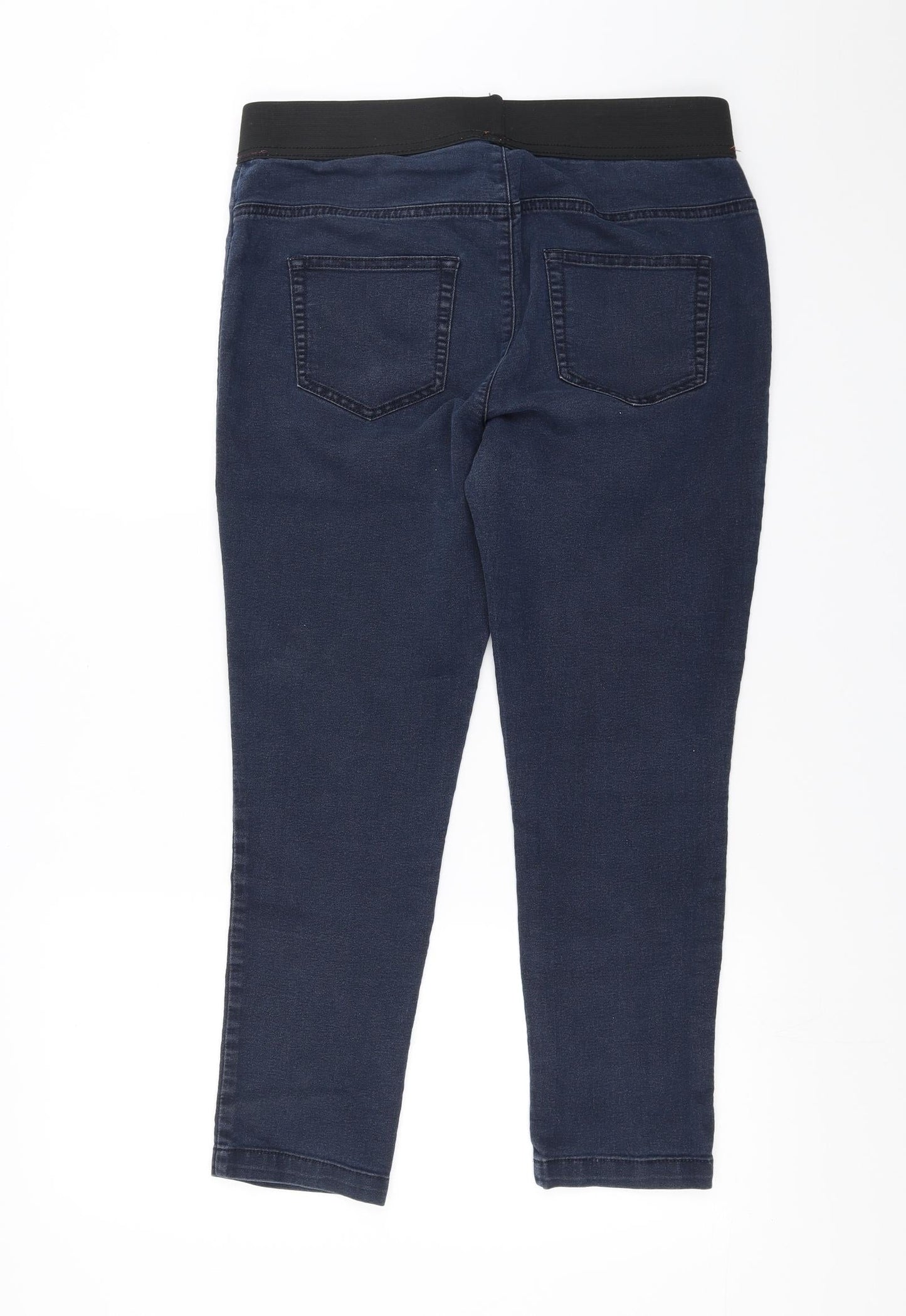 Preworn Womens Blue  Denim Jegging Jeans Size 32 in L25 in