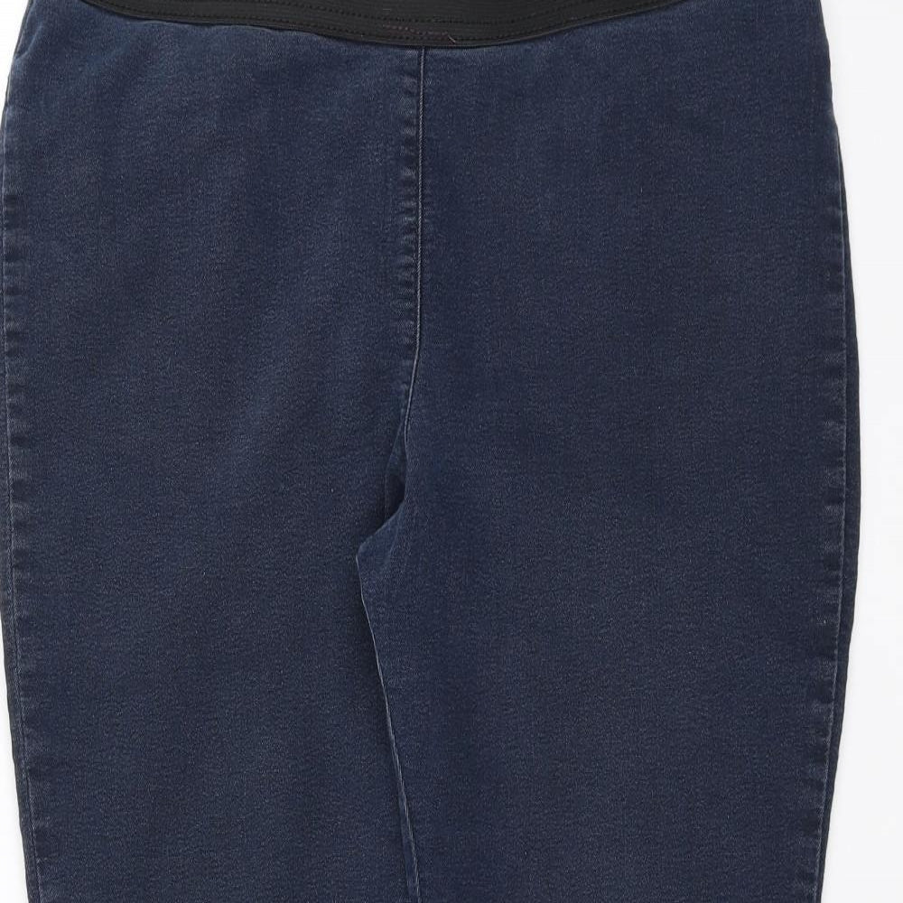 Preworn Womens Blue  Denim Jegging Jeans Size 32 in L25 in