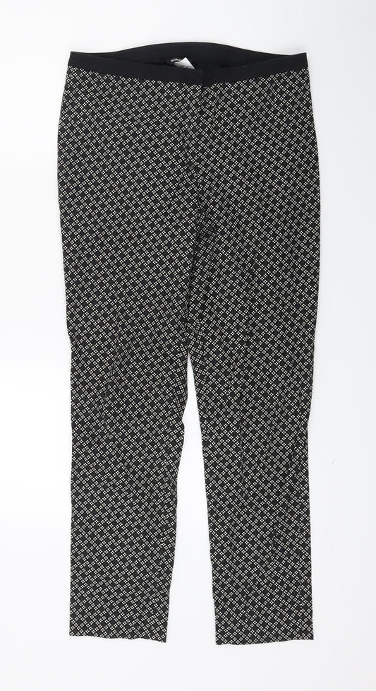 Roman Womens Black   Jegging Trousers Size 10 L25 in