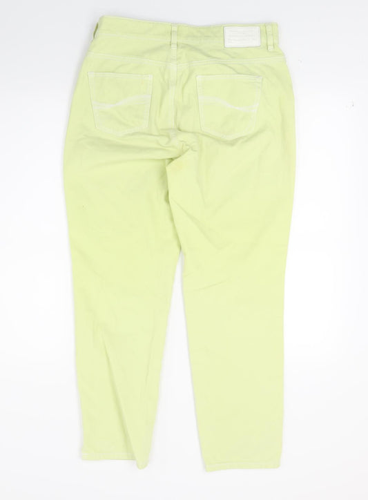 Roner Womens Yellow  Denim Tapered Jeans Size 12 L24 in