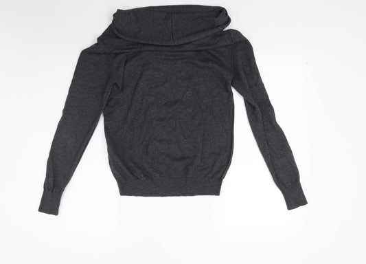 Anthony Morato Womens Grey  Knit Pullover Jumper Size L