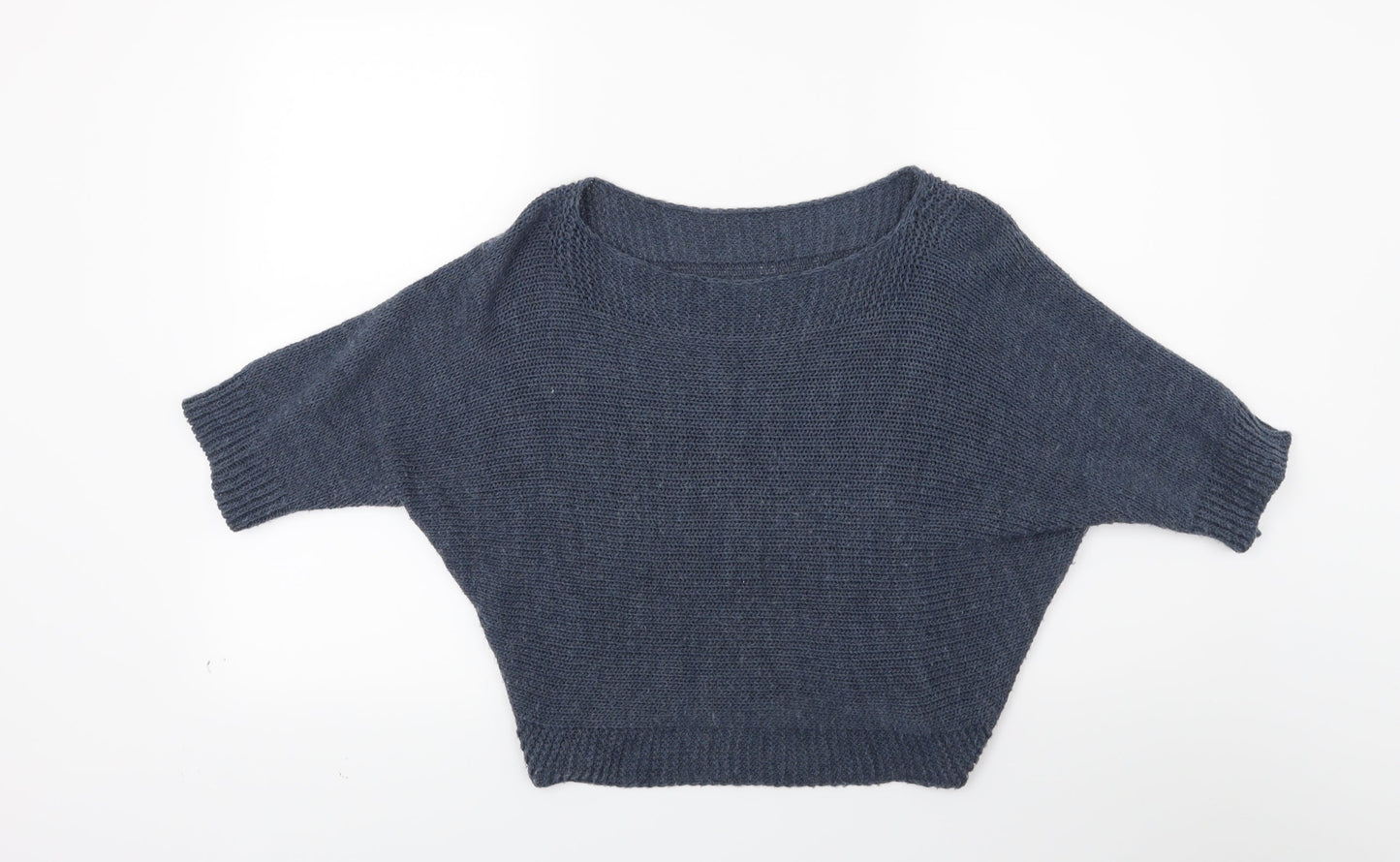 Preworn Womens Blue  Knit Pullover Jumper Size M