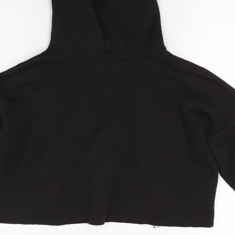 New Look Girls Black   Pullover Hoodie Size 12-13 Years  - Detroit USA