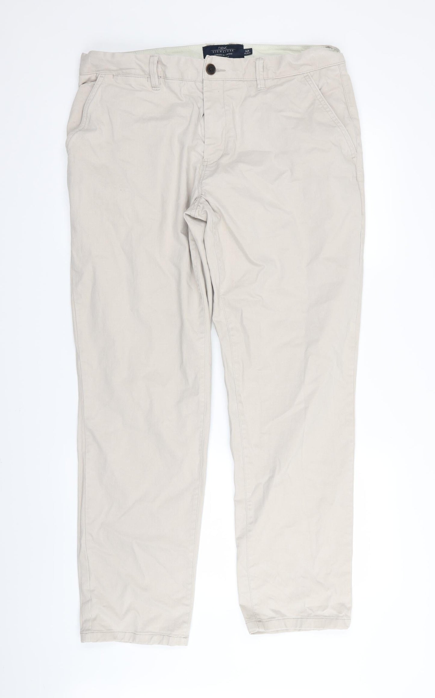NEXT Womens Beige   Trousers  Size 36 in L30 in