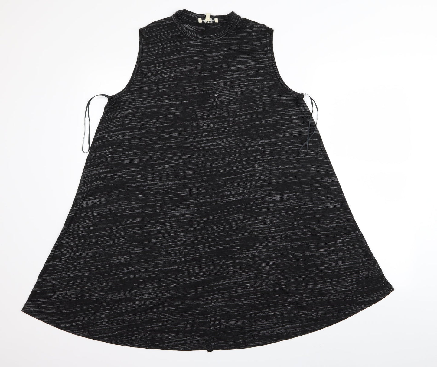 Matalan Womens Black   T-Shirt Dress  Size M