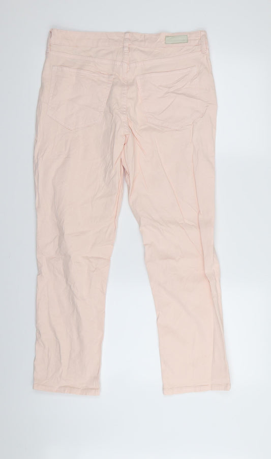 lands end Womens Pink   Skinny Jeans Size 12 L27 in