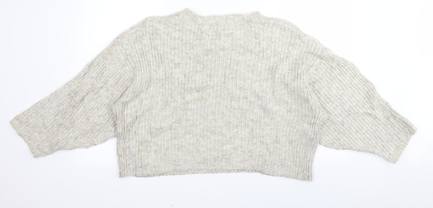 Topshop Womens Beige   Pullover Jumper Size XS