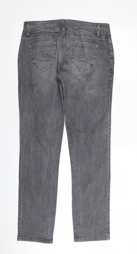 FIVE Mens Grey   Straight Jeans Size 30 in L32 in