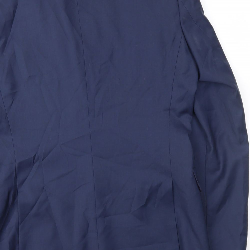 Cavalier Mens Blue   Jacket Suit Jacket Size 40