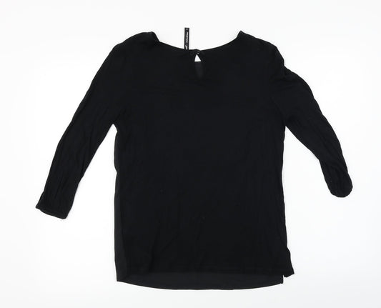 NEXT  Womens Black   Basic Blouse Size 6