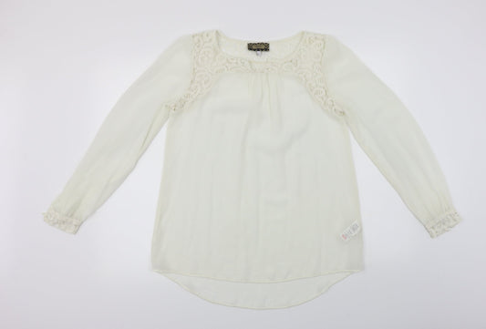 NEXT  Womens Ivory   Basic Blouse Size 8