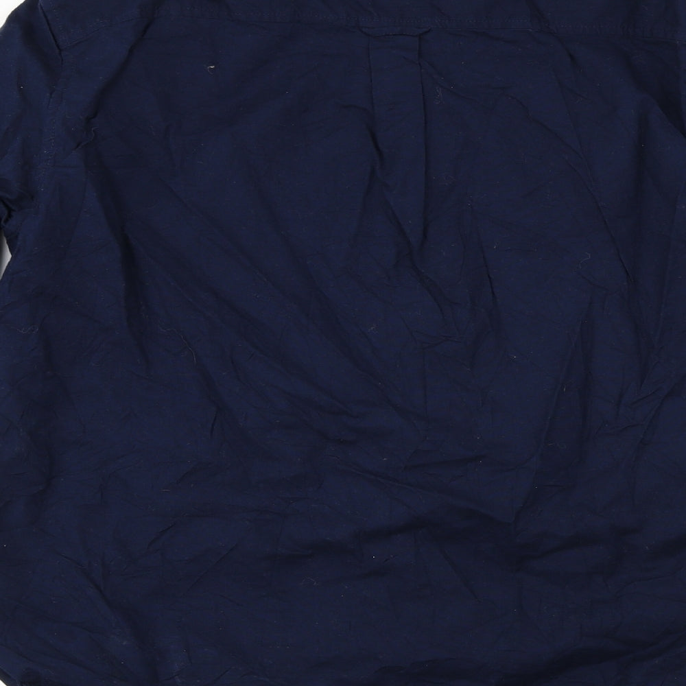 Burton  Mens Blue    Button-Up Size L