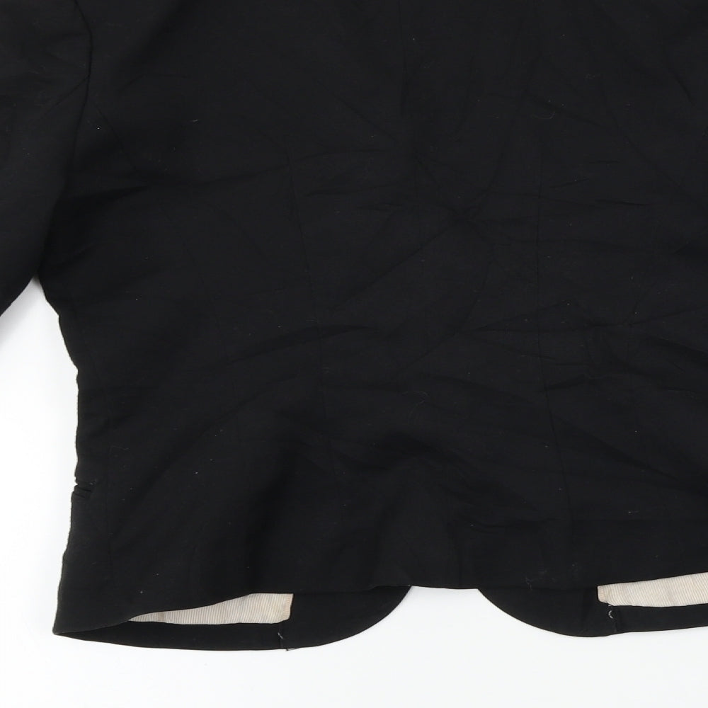 H&M Womens Black   Jacket Blazer Size 6
