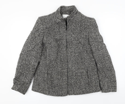 AMARANTO  Womens Grey   Jacket Coat Size 10