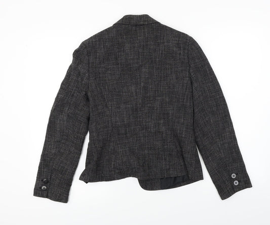 Precic  Womens Grey   Jacket Blazer Size 8