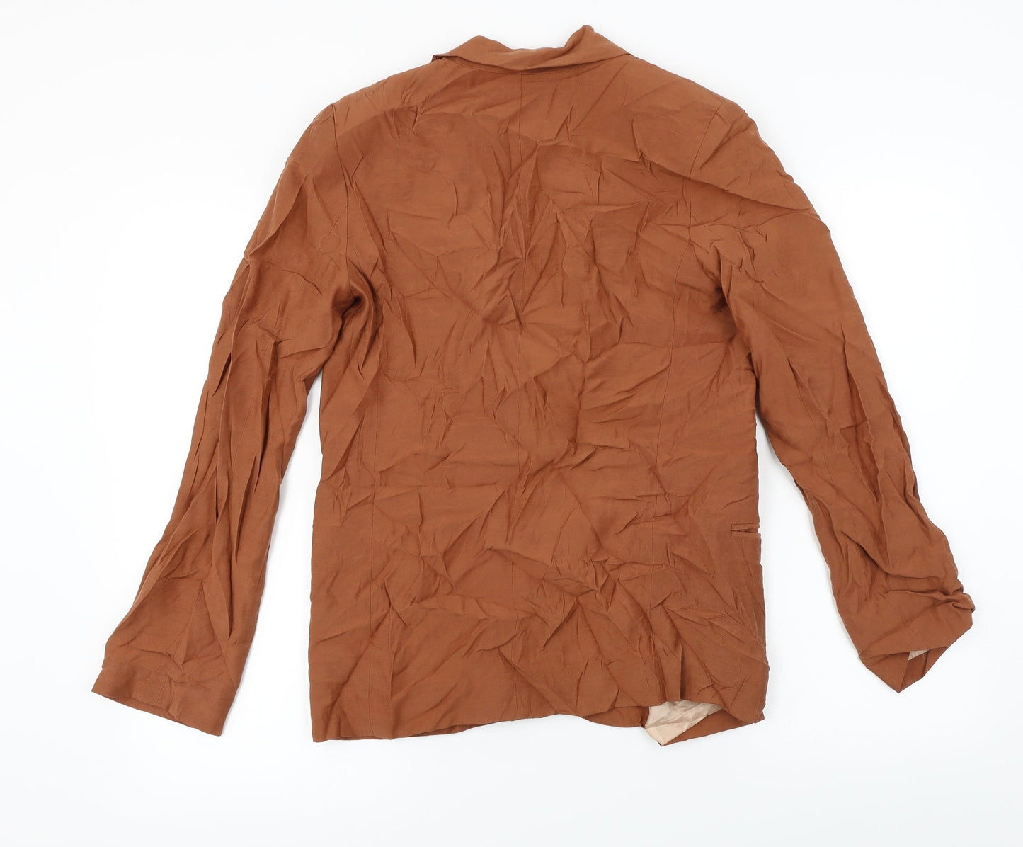 Topshop  Womens Brown   Jacket Blazer Size 8