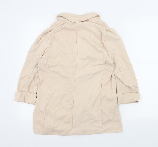 New Look Womens Pink   Jacket Coatigan Size 12