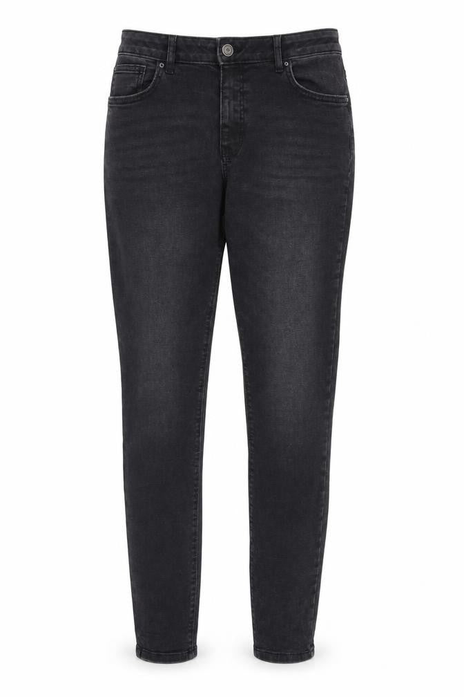 Denim & Co. Womens Black   Straight Jeans Size 14 L27 in