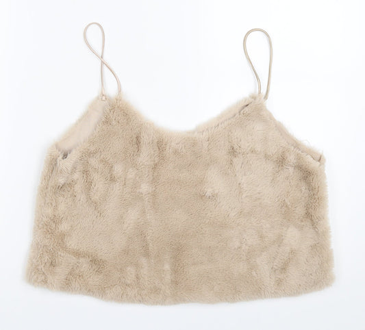 FOREVER 21 Womens Beige   Camisole Blouse Size S