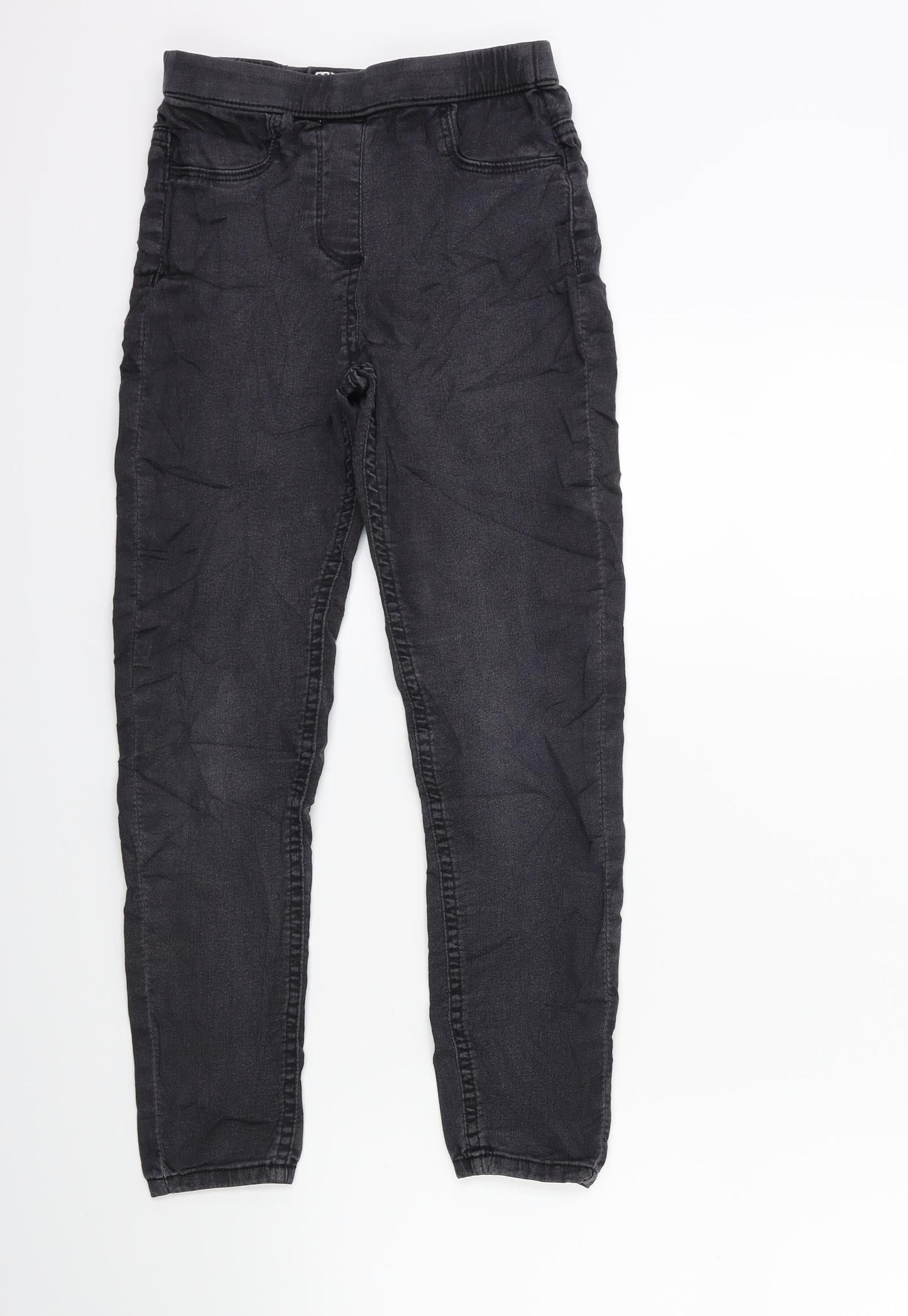 Matalan Girls Grey  Denim Jegging Jeans Size 10 Years