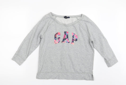 Gap Womens Grey  Knit Pullover Jumper Size S