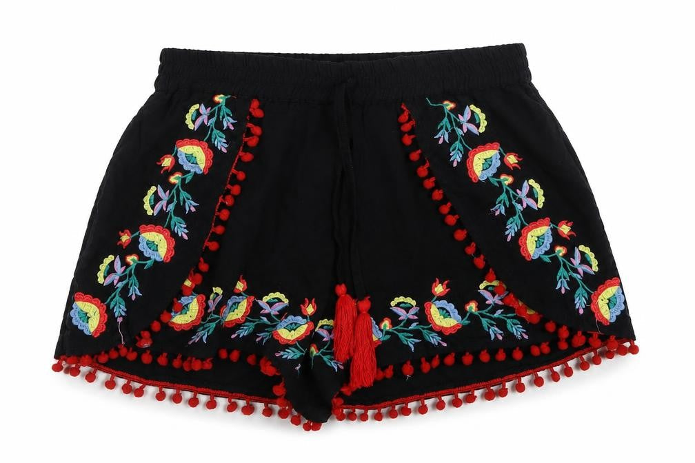 Primark Womens Black   Boyfriend Shorts Size 8