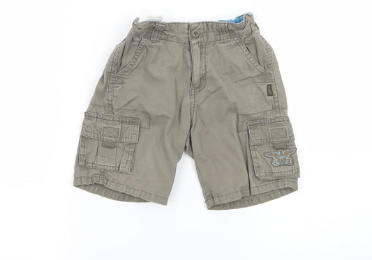 Pumpkin Patch Boys Grey   Cargo Trousers Size 12-18 Months