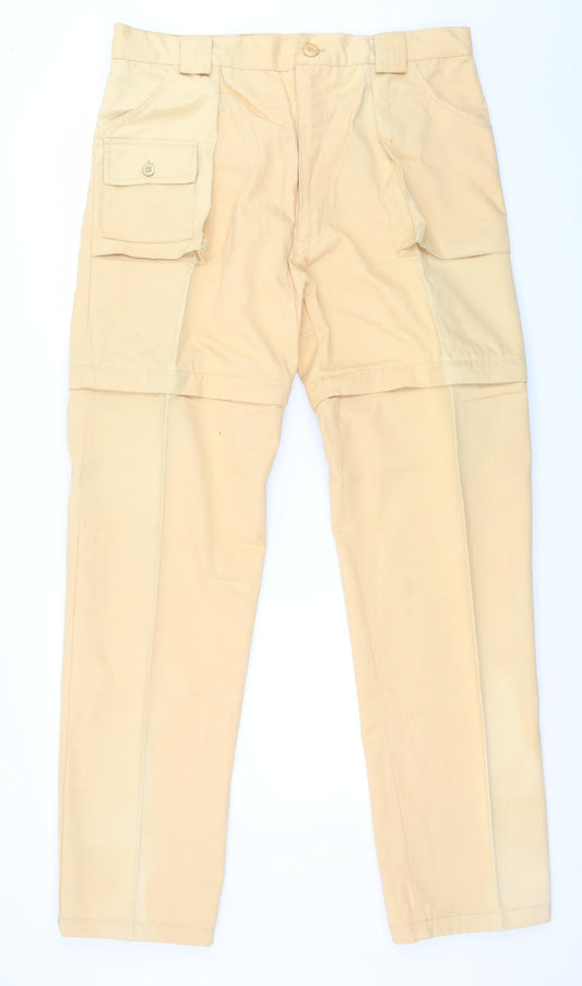 Preworn Womens Orange   Trousers  Size 36 in L33 in - Washed Out