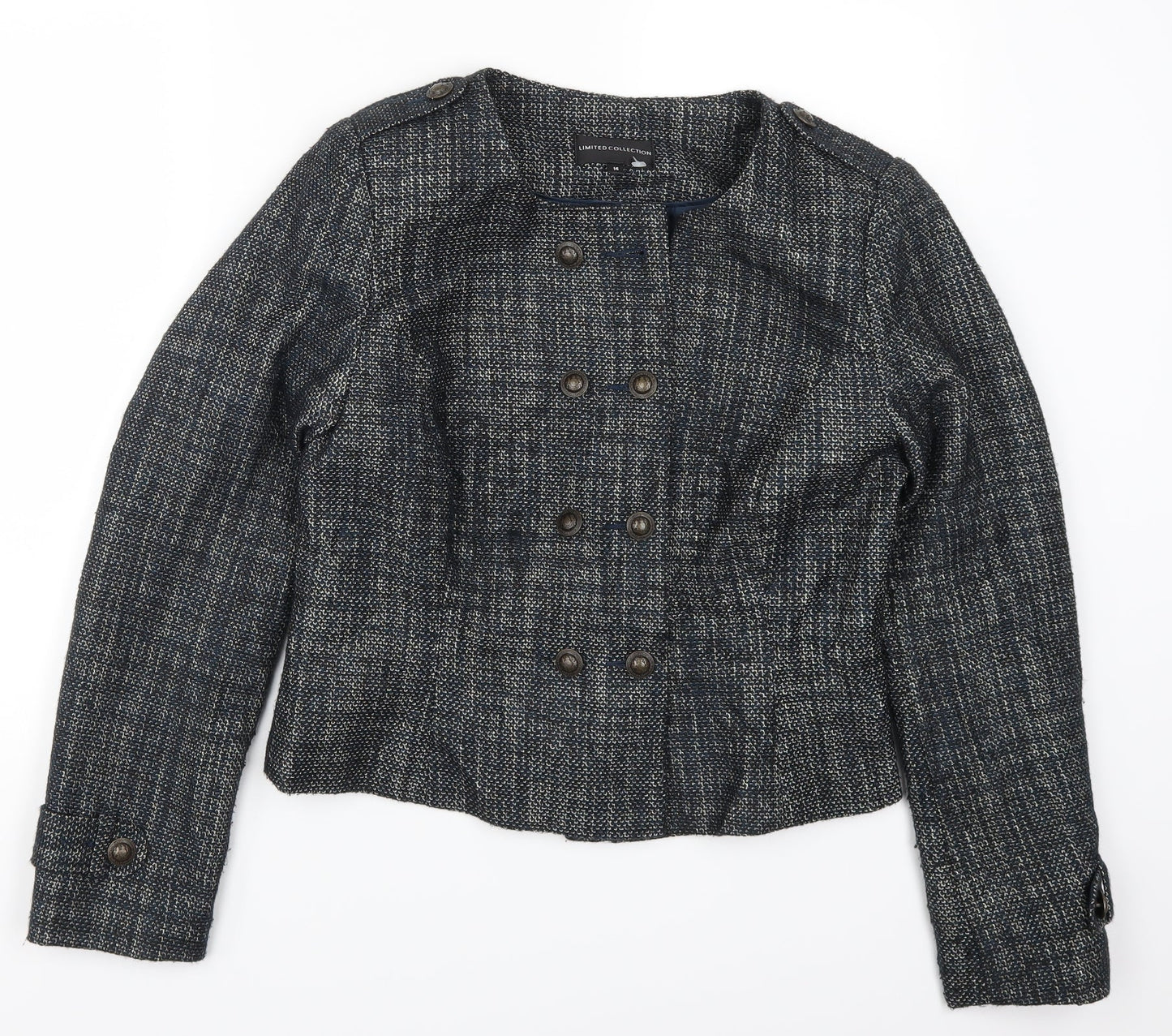 Marks and Spencer Womens Blue   Jacket  Size 14