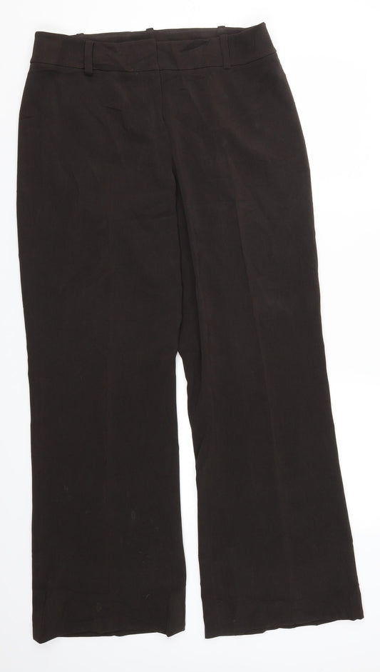 Planet Womens Brown   Trousers  Size 12 L30 in