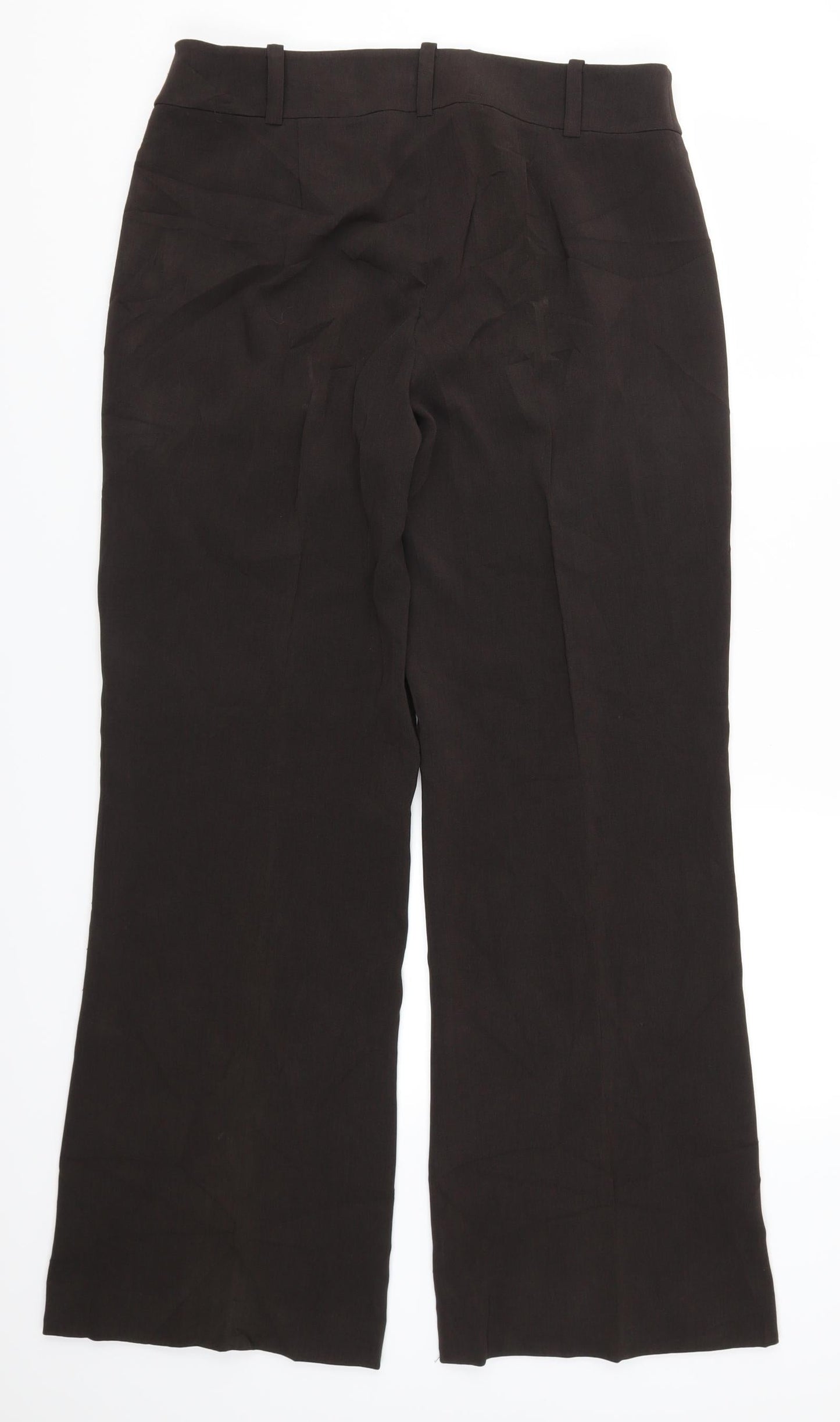 Planet Womens Brown   Trousers  Size 12 L30 in