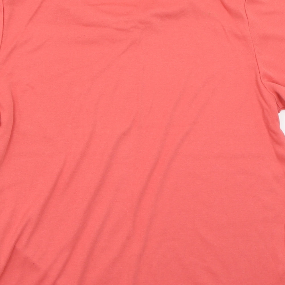 fabrizio Womens Pink   Basic T-Shirt Size XL