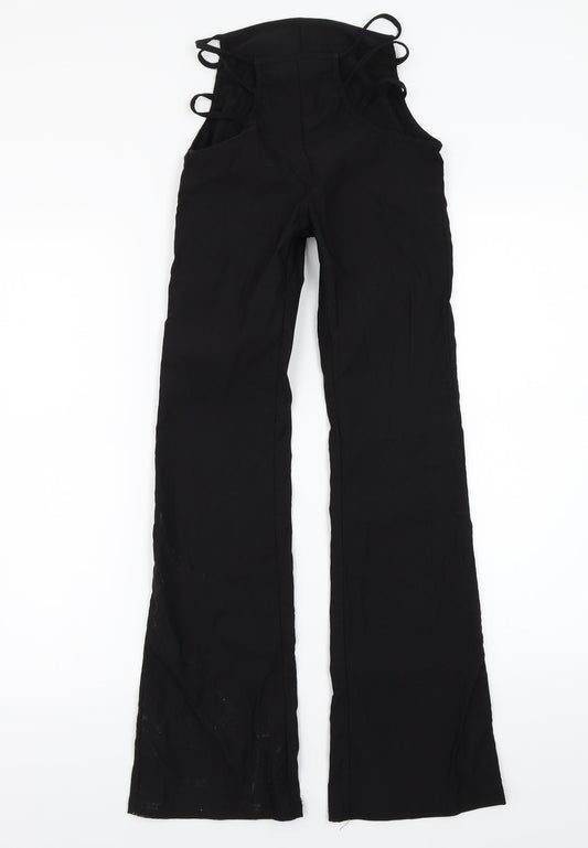Preworn Womens Black   Trousers  Size M L27 in