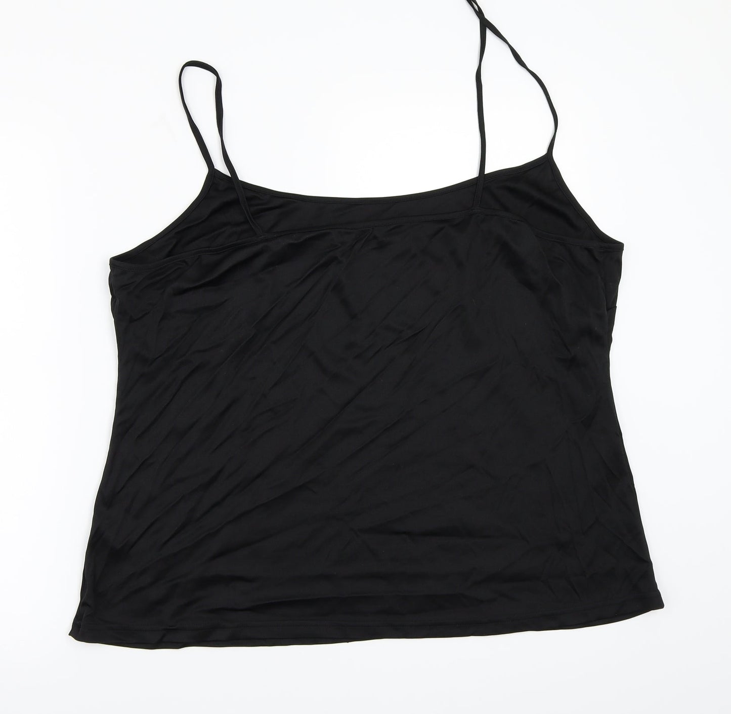 Dorothy Perkins Womens Black   Basic Tank Size 22