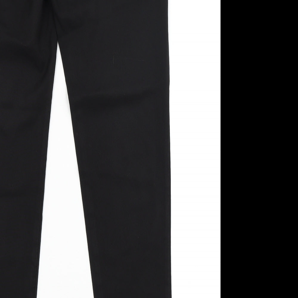 Select Womens Black   Dress Pants Trousers Size 10 L29 in