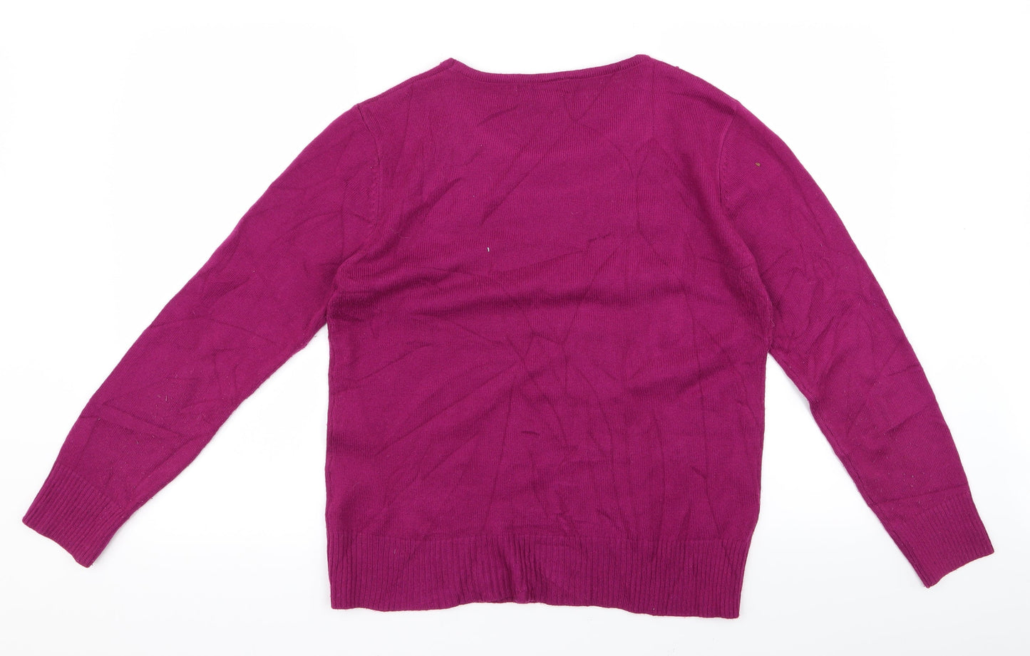 paromre Womens Pink   Pullover Jumper Size L